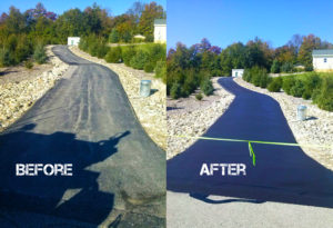 Driveway Restoration in Traverse City, Michigan Asphalt Restoration and Asphalt Sealcoating