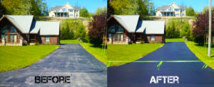 Driveway Restoration in Traverse City, Michigan Asphalt Restoration and Asphalt Sealcoating
